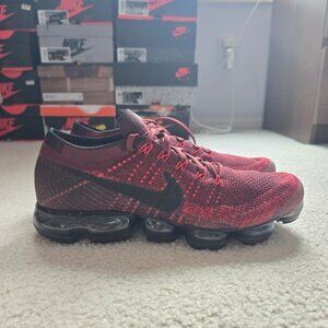 NIKE 2017 AIR VAPORMAX 849558 601 DARK TEAM RED